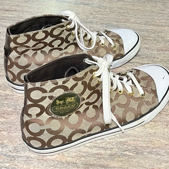 Coach Cardinal high top sneakers - Picture 8 of 16